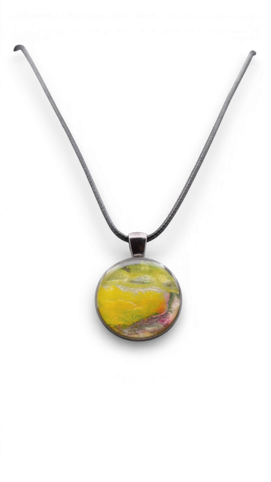 'Portals of Joy' Necklace: Daffodil Fields