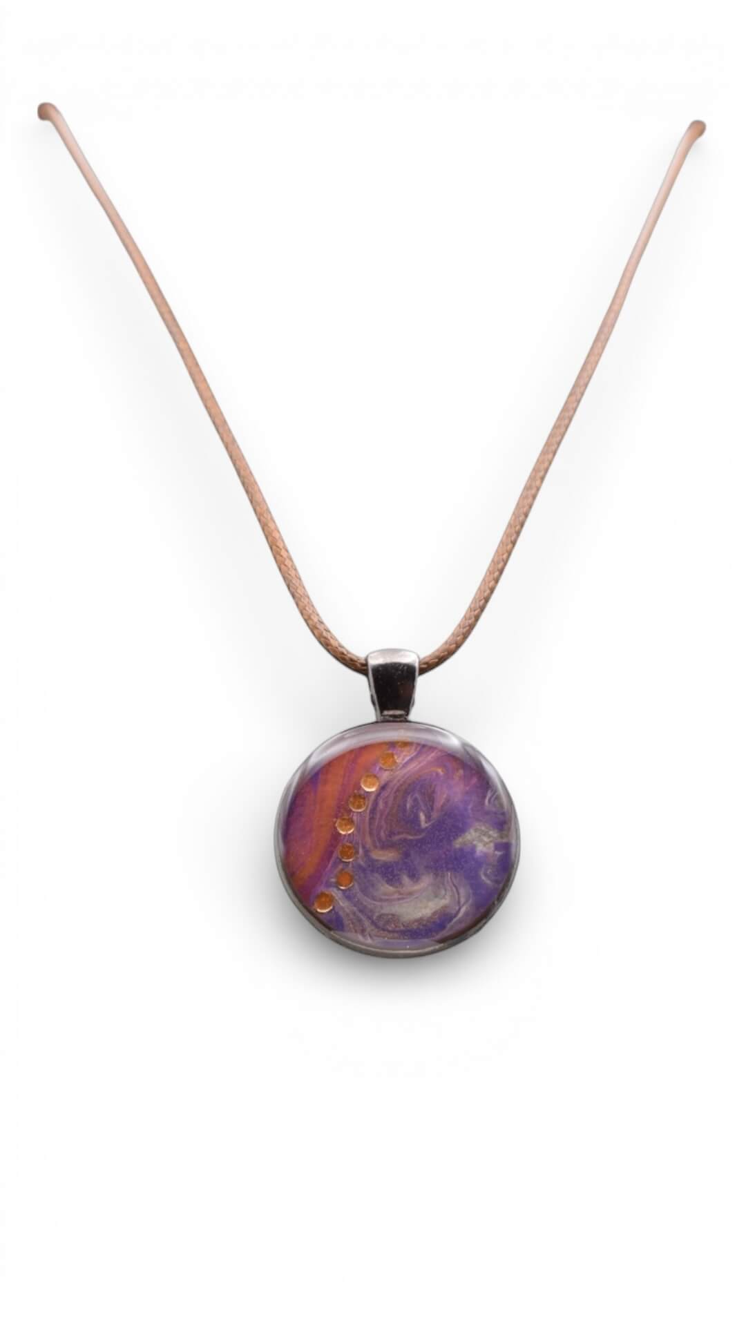 'Portals of Joy' Necklace: Celestial Copperline