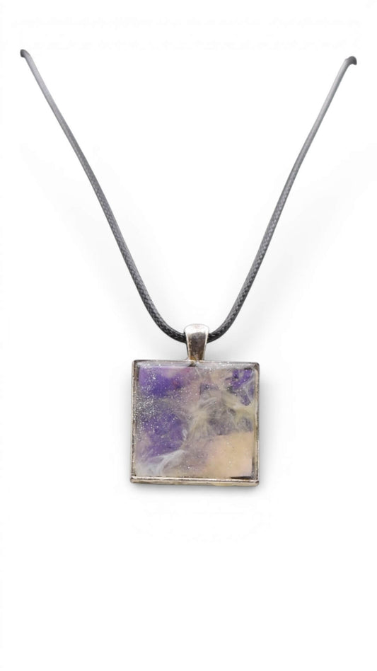 'Portals of Joy' Necklace: Lavender