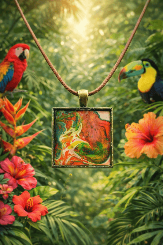 'Portals of Joy' Necklace: Paradise